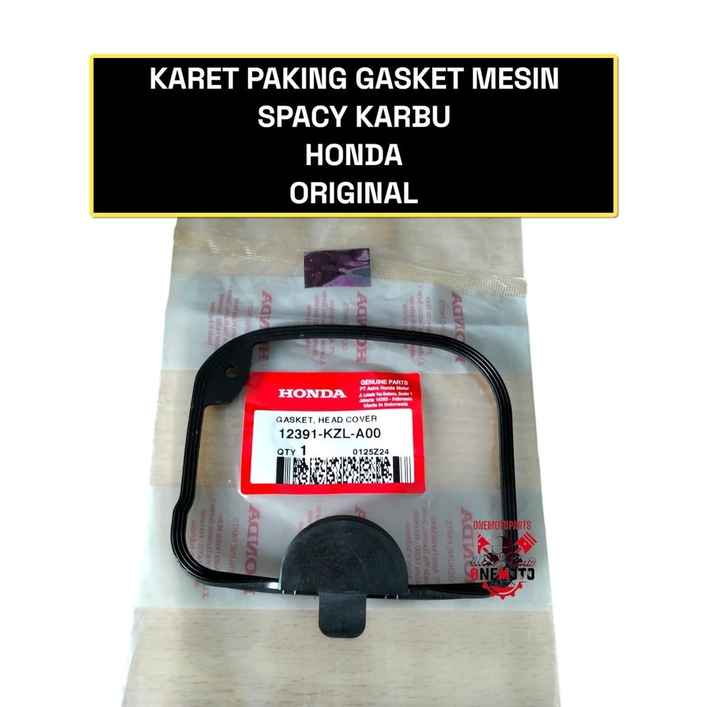 KARET PAKING GASKET MESIN SPACY KARBU HONDA ORIGINAL 12391-KZL-A00