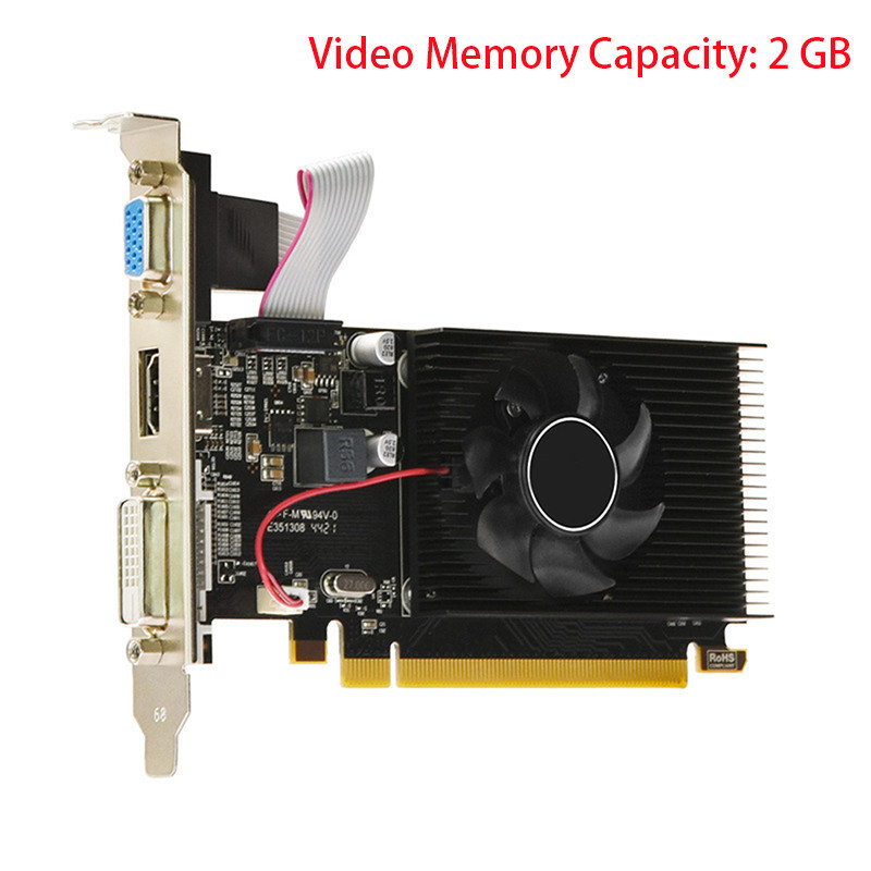 1/2GB DDR3 Desktop PC Graphics Cards PCI-express2.0 16X Computer Graphics Cards HD-Compatible+VGA+DV