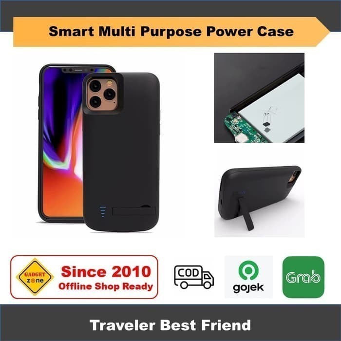 Powerbank Case IPhone 15 Pro Max 15Pro Power Casing Smart Case Cover