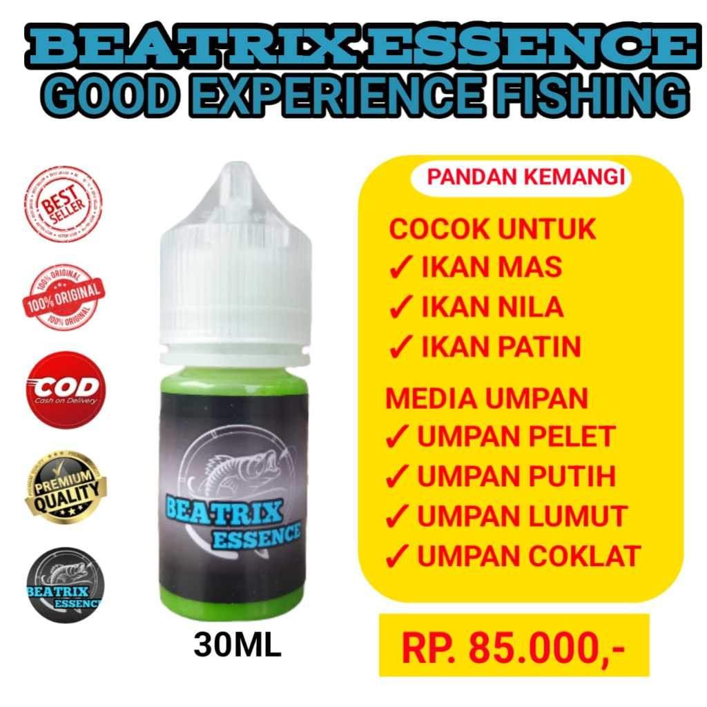 essen ikan nila, ikan mas, ikan patin || Beatrix Essence Aroma Pandan Kemangi