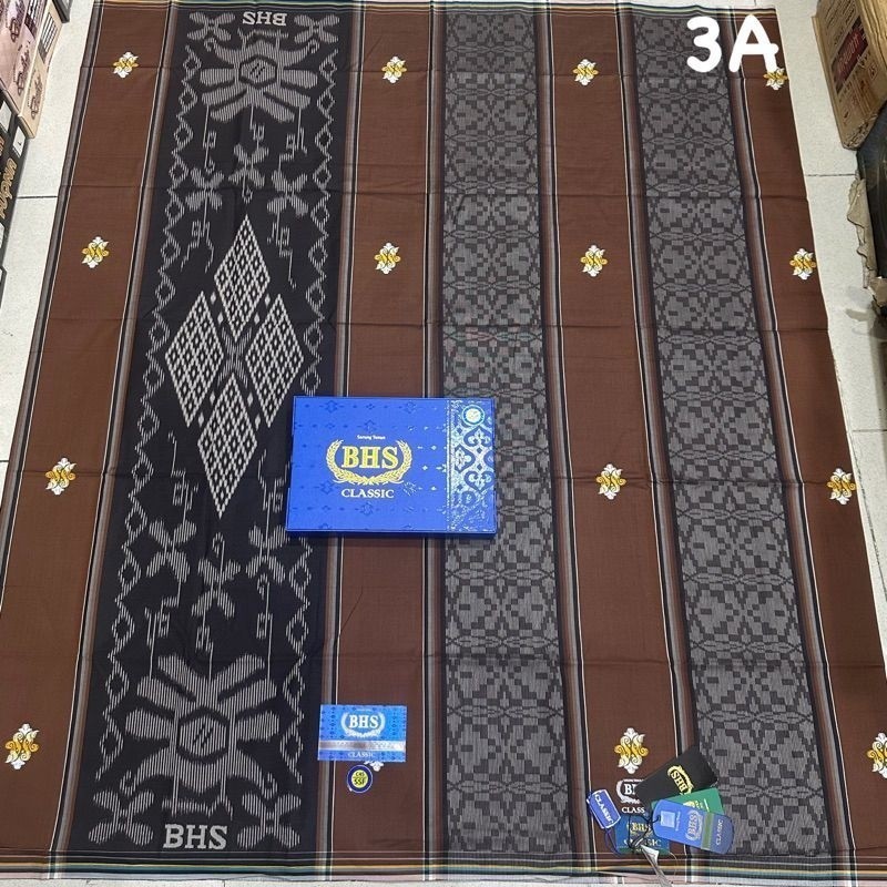 SARUNG BHS CLASSIC GOLD/SILVER SKT DAM/BRL/SSF/SRM SONGKET KWG DOBBY INFINITY TERBARU