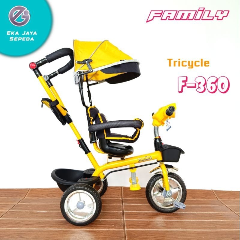 Tricycle Sepeda Anak Roda 3 Family F360