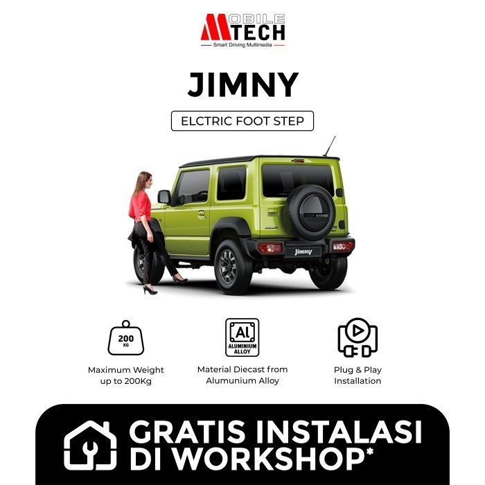 Pijakan Footstep Elektrik Otomatis Jimny