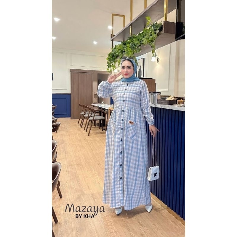 Mazaya Dress by Kha.Original terlaris