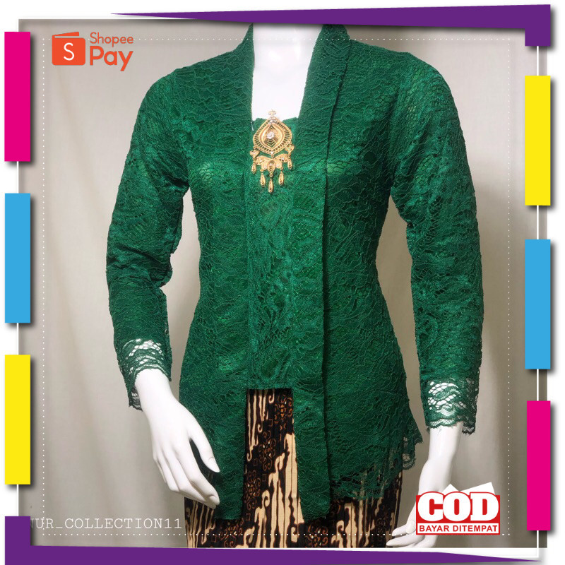 KAIN LEMBUT HALUS ADEM TEBAL / kebaya kutu baru / kutu baru brokat / kebaya wisuda / kebaya couple /