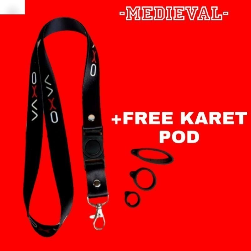 

Lanyard OXVA | tali lanyard DISTRO | gantungan kunci name tag id card kartu nama