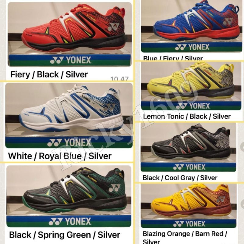SEPATU BADMINTON YONEX TOKYO 2 - SEPATU YONEX TOKYO 2 - TRUCUSHION - TRU SHAPE - ORIGINAL YONEX SUNR
