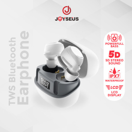 PRODUK TERBARU # JOYSEUS Tws Bluetooth Wireless Earphone Bluetooth Headset Bluetooth TWS Earbuds Bla