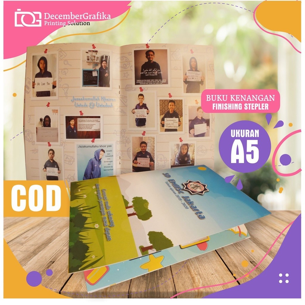 

Buku Kenangan FOTO A5 (Ukuran Buku tulis) SD SMP SMA KULIAH