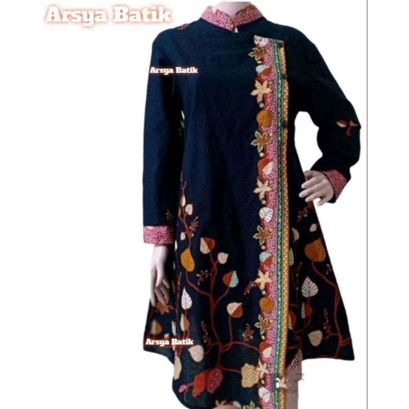 TUNIK TERBARU/BATIK/BATIK WANITA MODERN/BAJU WANITA/FASHION WANITA/BAJU BATIK/BAJU ATASAN/BAJU/TUNIK