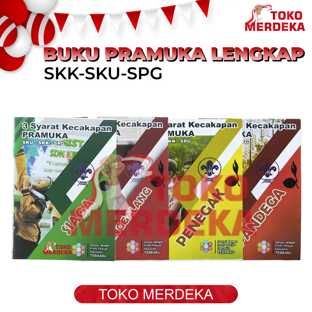 Buku Syarat Pramuka Lengkap / Buku Pramuka / Buku Sku Pramuka / Buku Skk Pramuka / Buku Pramuka 3 in