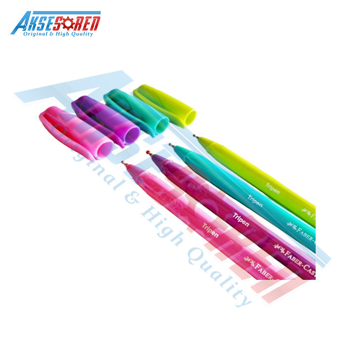 

Aksesoren Ballpen Tripen Faber-Castell [1 Pack/12 Pcs] / Ballpoint 0.7MM / Pulpen 1 Box / Pena 1 Lusin / Alat Tulis Sekolah