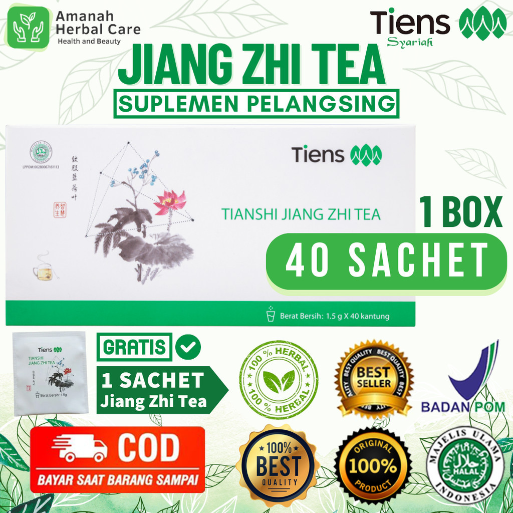

Jiang Zhi Tea Pelangsing ORI dan Detox Racun Lemak Tubuh, Teh Original dan Alami Menghilangkan Lemak Jahat dalam Darah, Mencegah Kolesterol, Asam Urat, Rematik, Darah Tinggi, Melangsingkan Badan Serta Melancarkan Aliran Darah & Sirkulasi Pencernaan