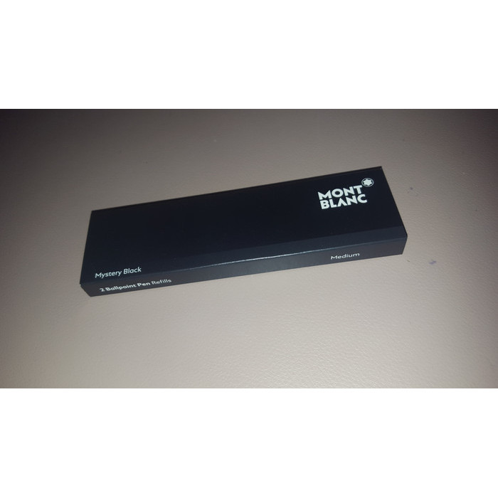 

Refill Pen Mont Blanc Original Ball Point Ukuran Medium Isi 2pcs - Hitam