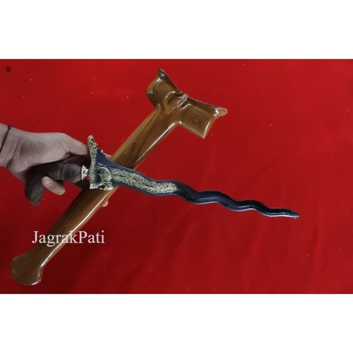 keris LANGITAN DAPUR GAJAH WARANGKA BUGIS KP - BILAHAN SAJA