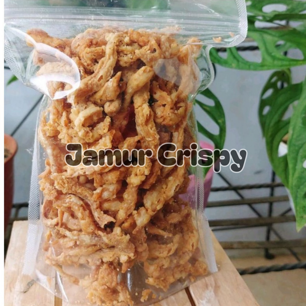 

keripik jamur kripik jamur krispi jamur krispy jamur tiram crispy