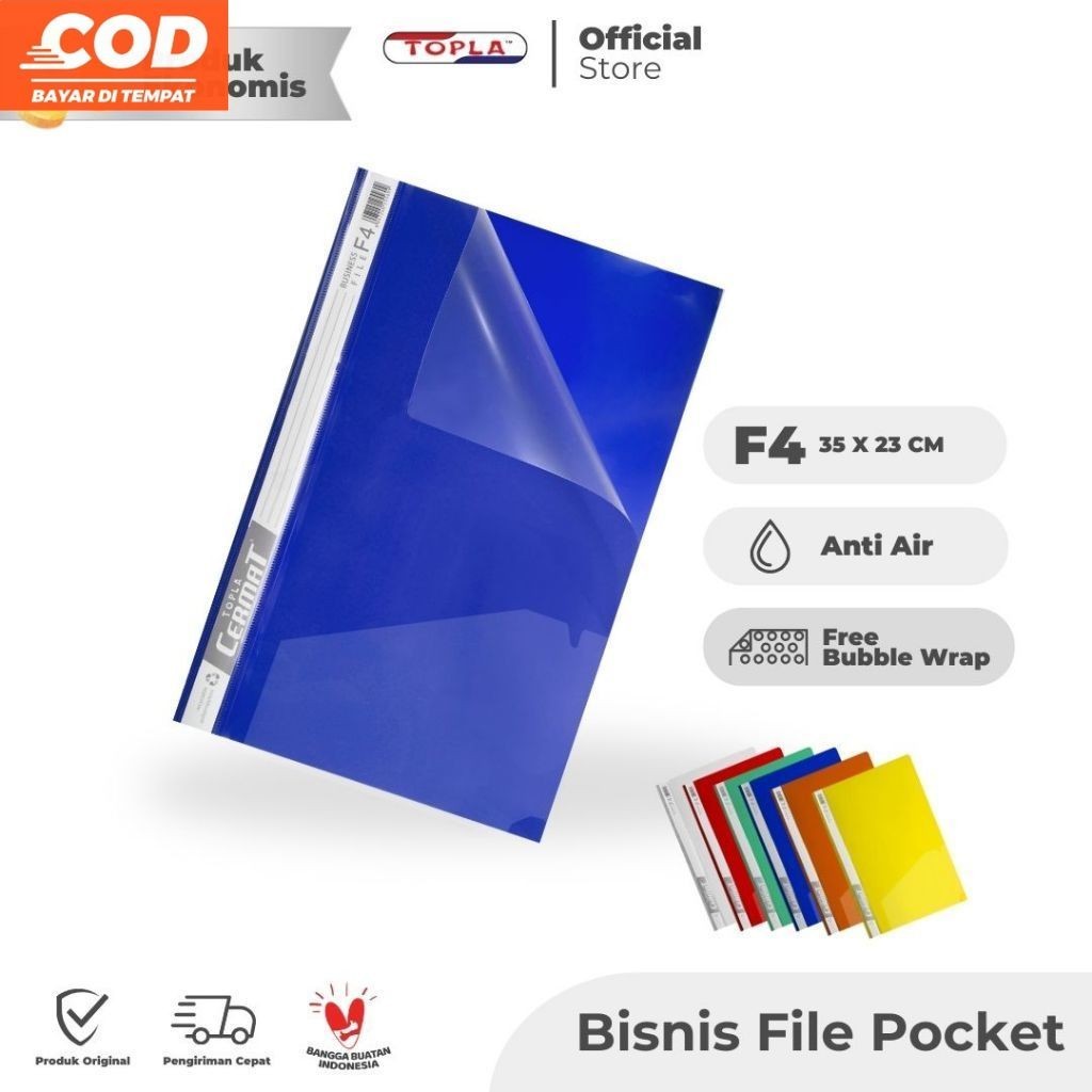 

FLASH SALE Topla Bisnis File Cermat - Map Kertas Sekolah & Folder File Berkualitas TERLARIS