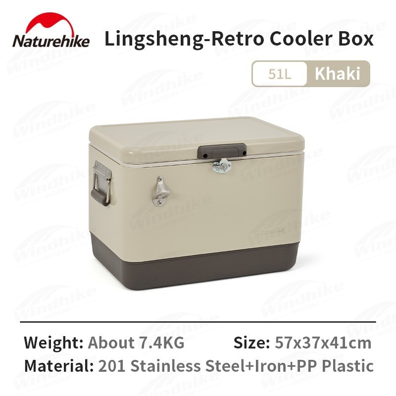 RETRO COOLER BOX NATUREHIKE CNH22SN005 []