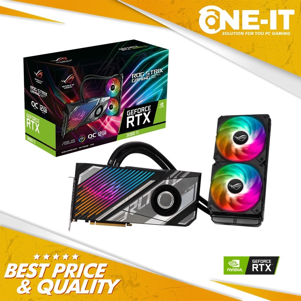 VGA ASUS ROG Strix LC GeForce RTX 3080 TI OC 12G 12GB GDDR6X