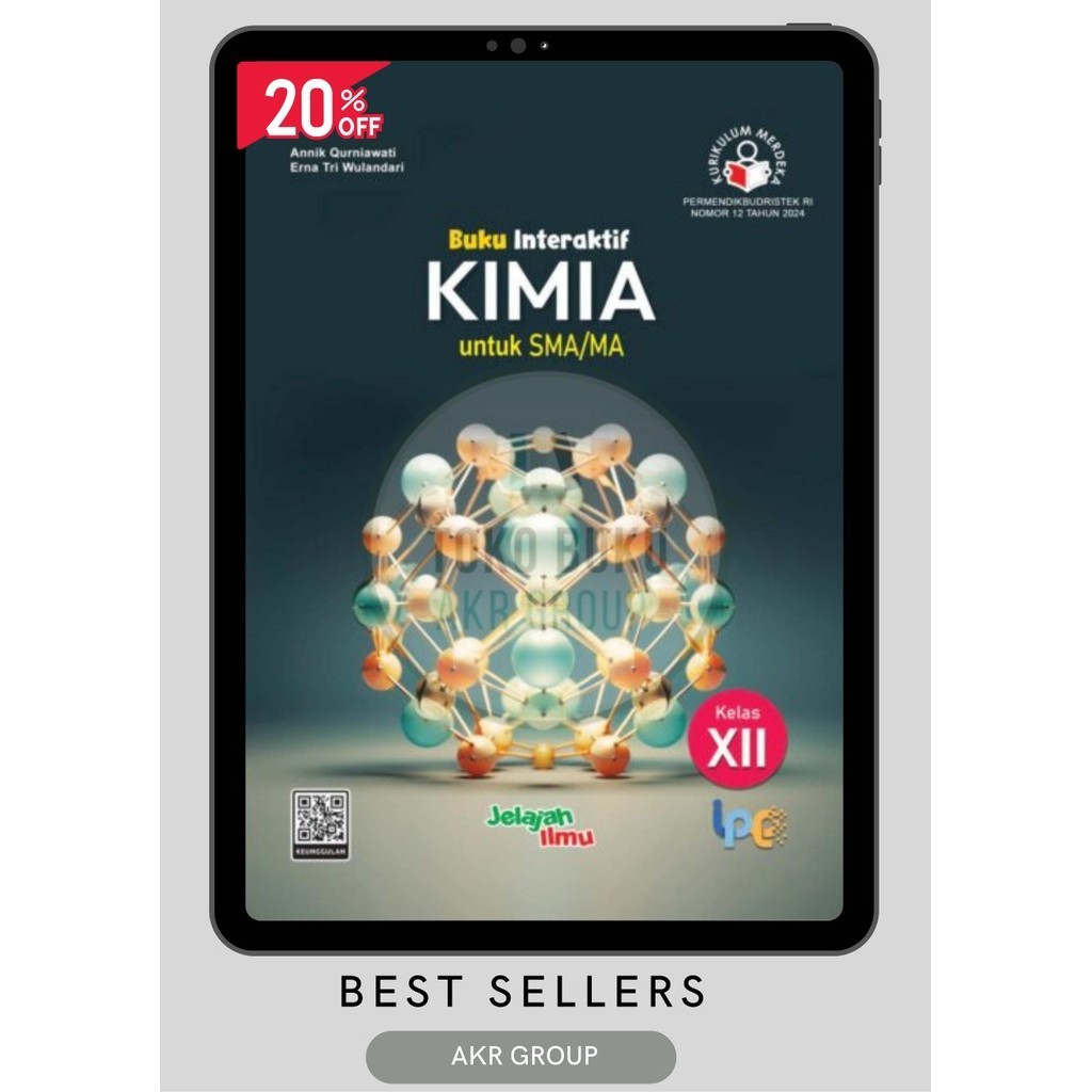 Buku Paket Interaktif KIMIA Kelas 12/XII SMA/MA Kurikulum Merdeka Intan pariwara Tahun 2024