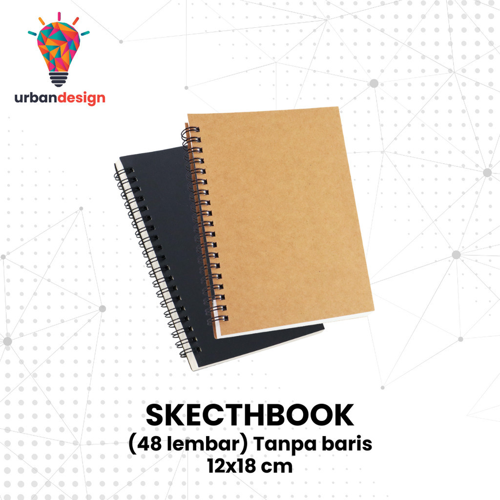 

Sketchbook Drawing Buku Diary Menggambar Memo 48 Pages 12x18cm