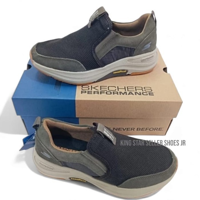 PROMO Sepatu Skechers Good Year Original Skechers Pria Made vietnam - Coklat, 40 TERMURAH