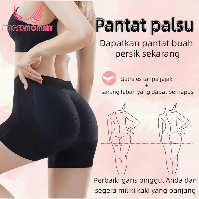 ANGEL MOMMY Celana Pengangkat Bokong Mulus, Bokong Palsu Pembesar Pinggul, Celana Dalam Pengangkat B