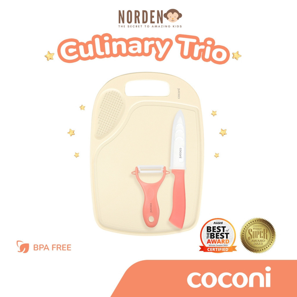 [ND] Coconi Culinary Trio Set / Set Peralatan Dapur 3in1