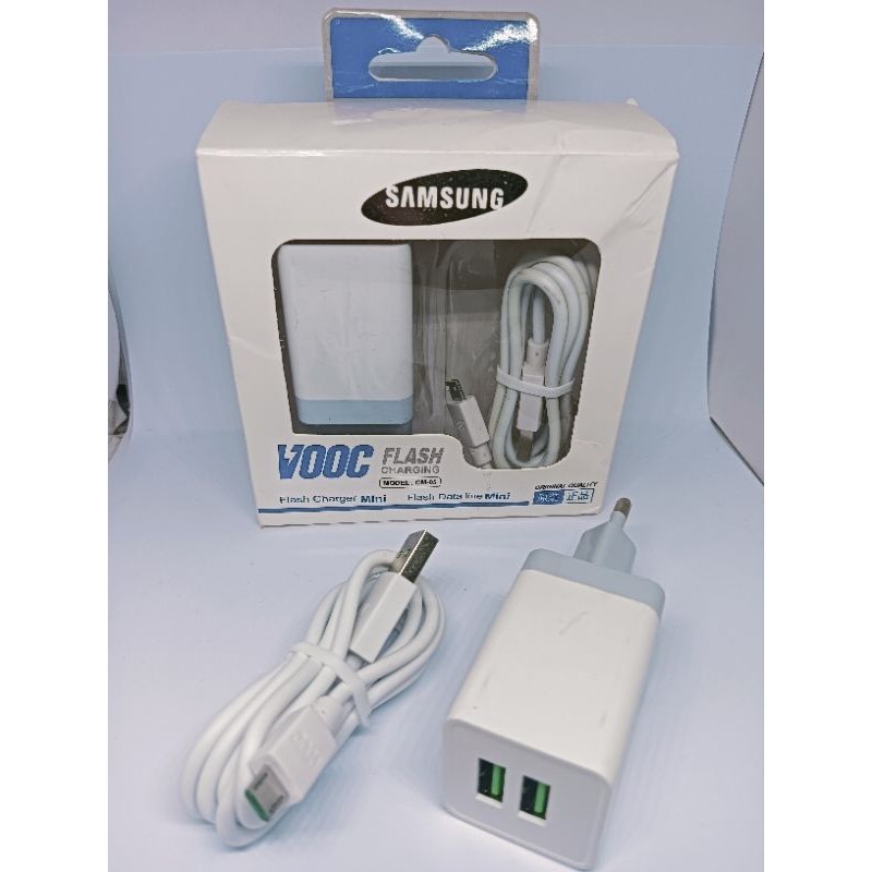 CHARGER CASAN 2USB SAMSUNG J2 PRIME J3 J5 J4 ORI