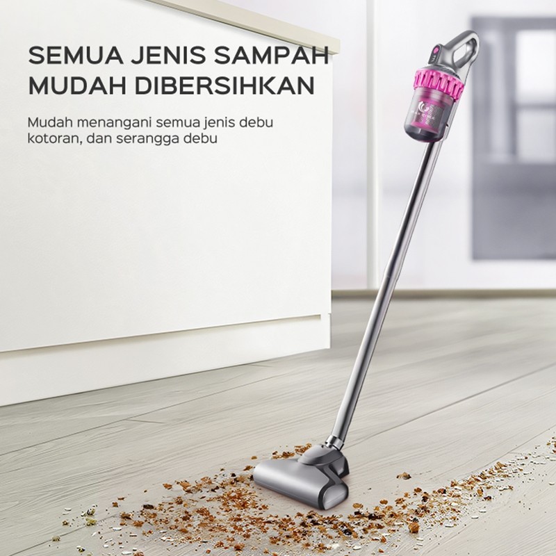 BESTPROMO Pengiriman Dari MedanHAN RIVER Vacum Cleaner 25000PA Cordless 5-in-1 Vacuum Cleaner