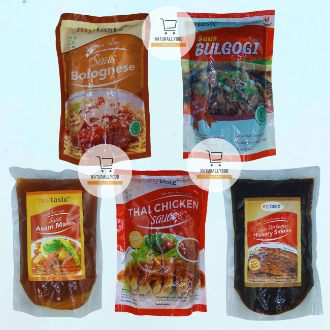

My Taste Bumbu All Varian 500gr Bolognese/Bulgogi/Asam Manis/Thai/Hickory BBQ