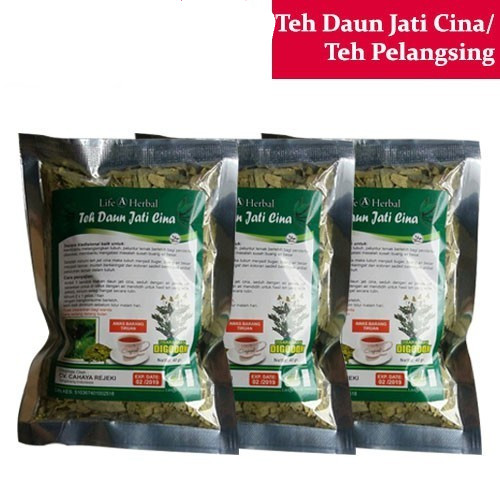 

( BISA COD ) Teh Daun Jati Cina Original 100% alami Herbal Teh Pelangsing Penurun Berat Badan