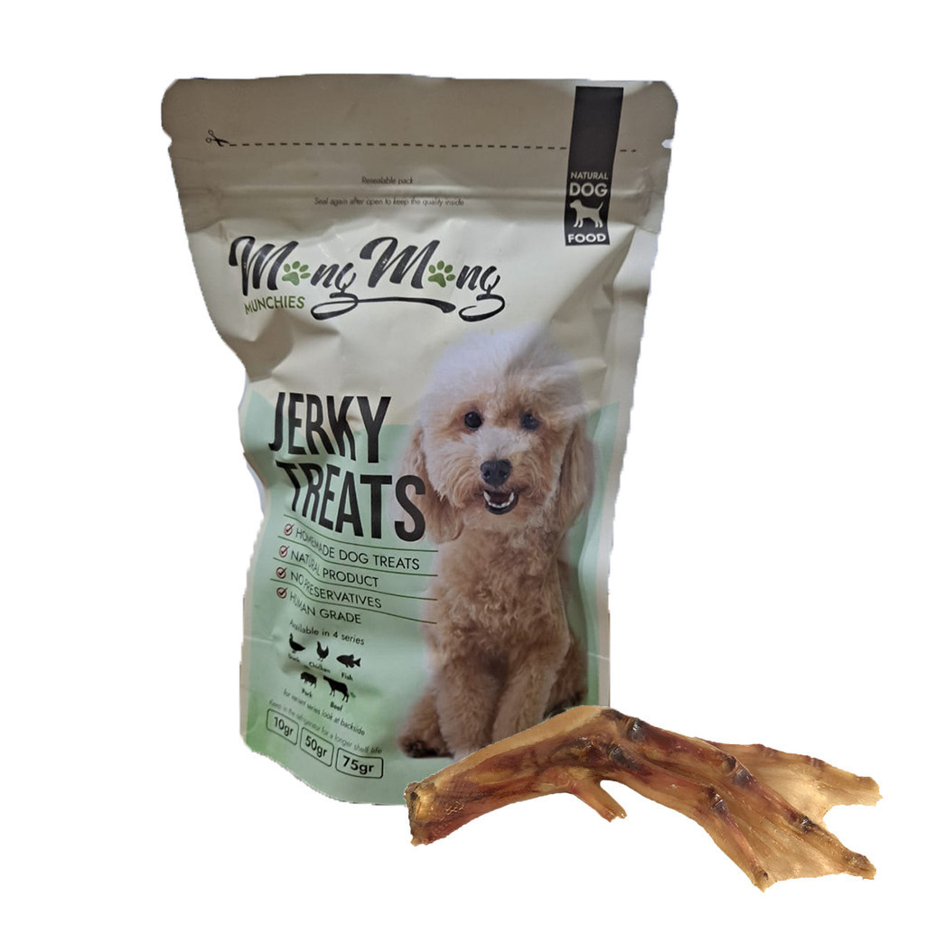 MongMong.Co Munchies Duck Feet Dog Treats