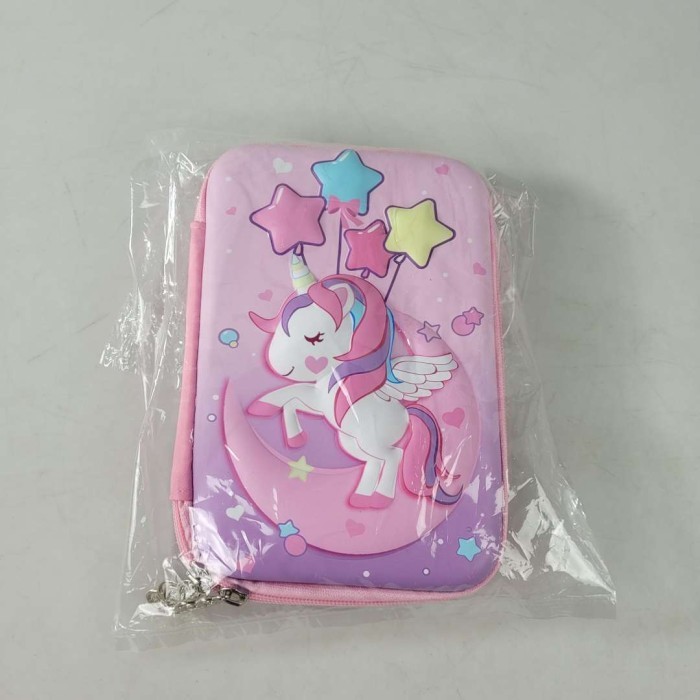 

✨LARIS✨ -Kotak Tempat Pensil Anak SD Perempuan Unicorn Case Pouch Stationery