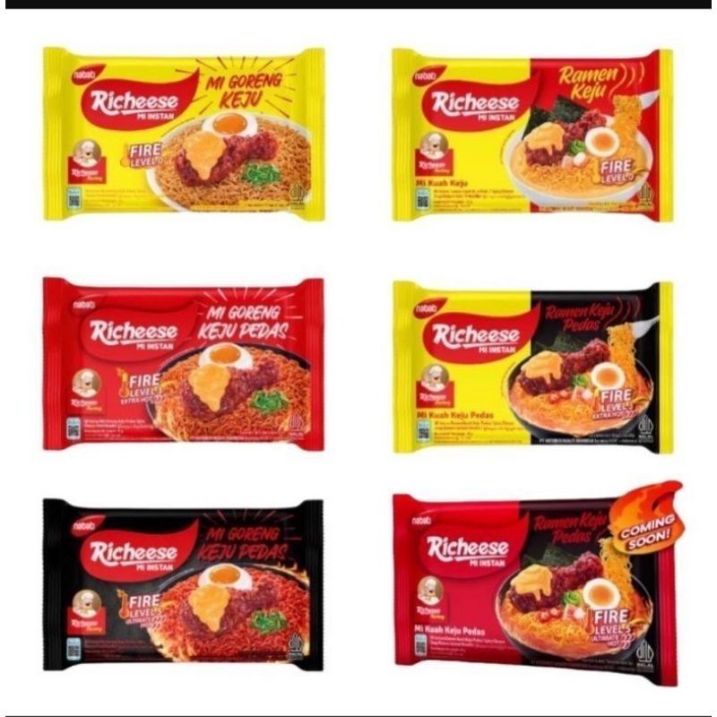 

Mie Goreng/Ramen Keju Richeese - ALF06