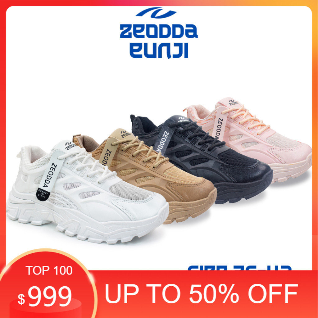 Promo Diskon - Zeodda Eunji Sepatu Sneakers Wanita Casual Sport Shoes 1033