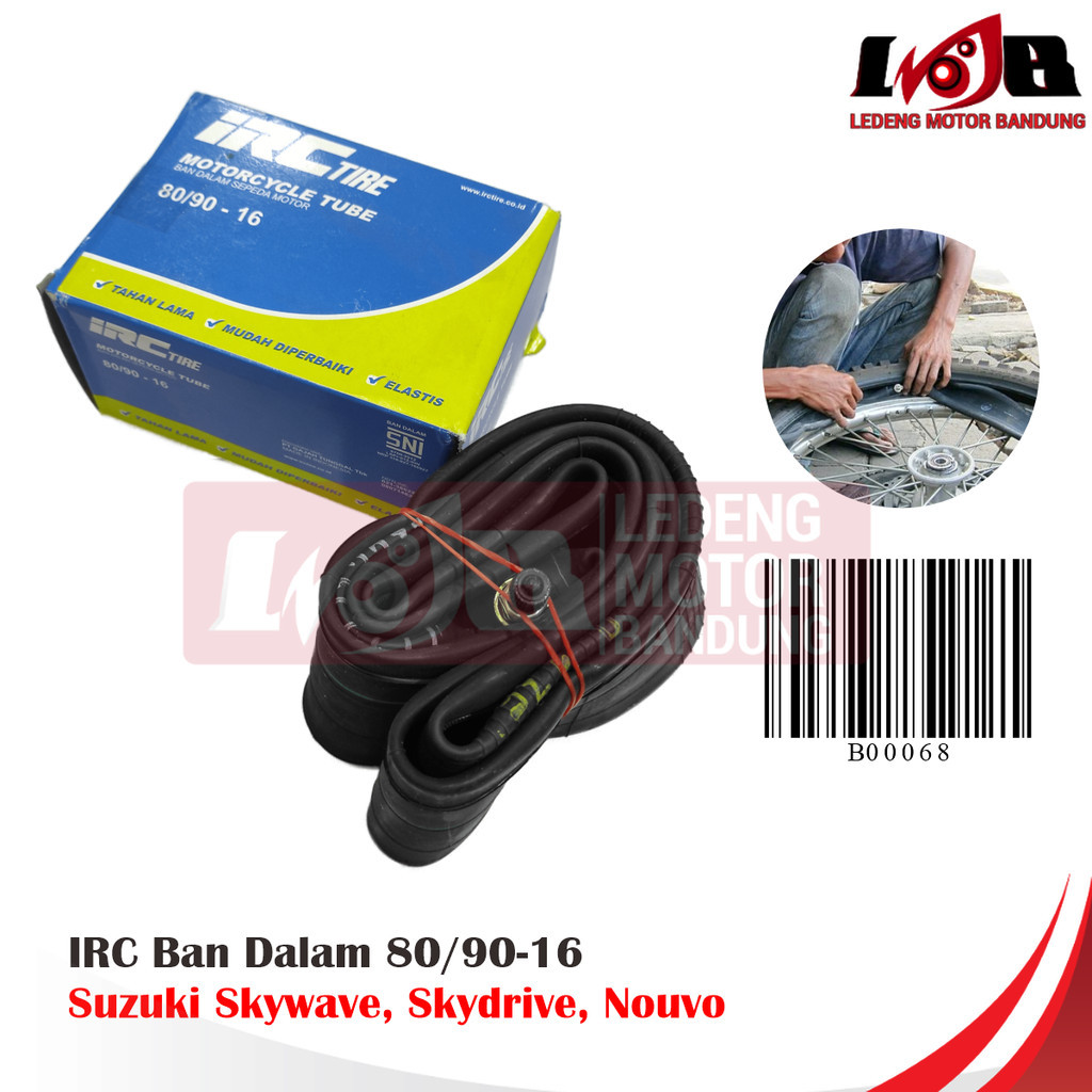 Ban Dalam IRC 80/90-16 Motor Nouvo Skywave Skydrive Ring 16
