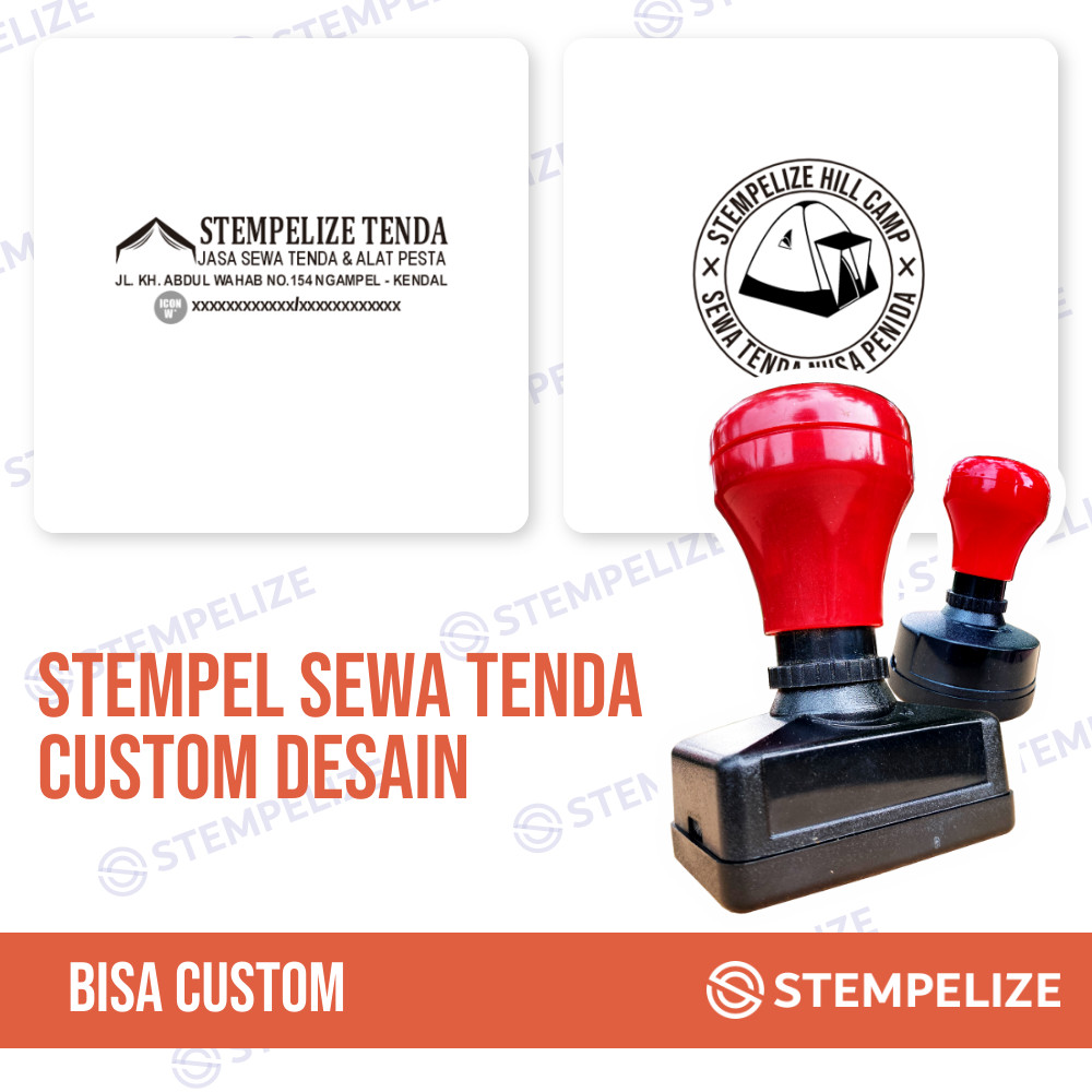 

Stempel Sewa Tenda Custom Desain