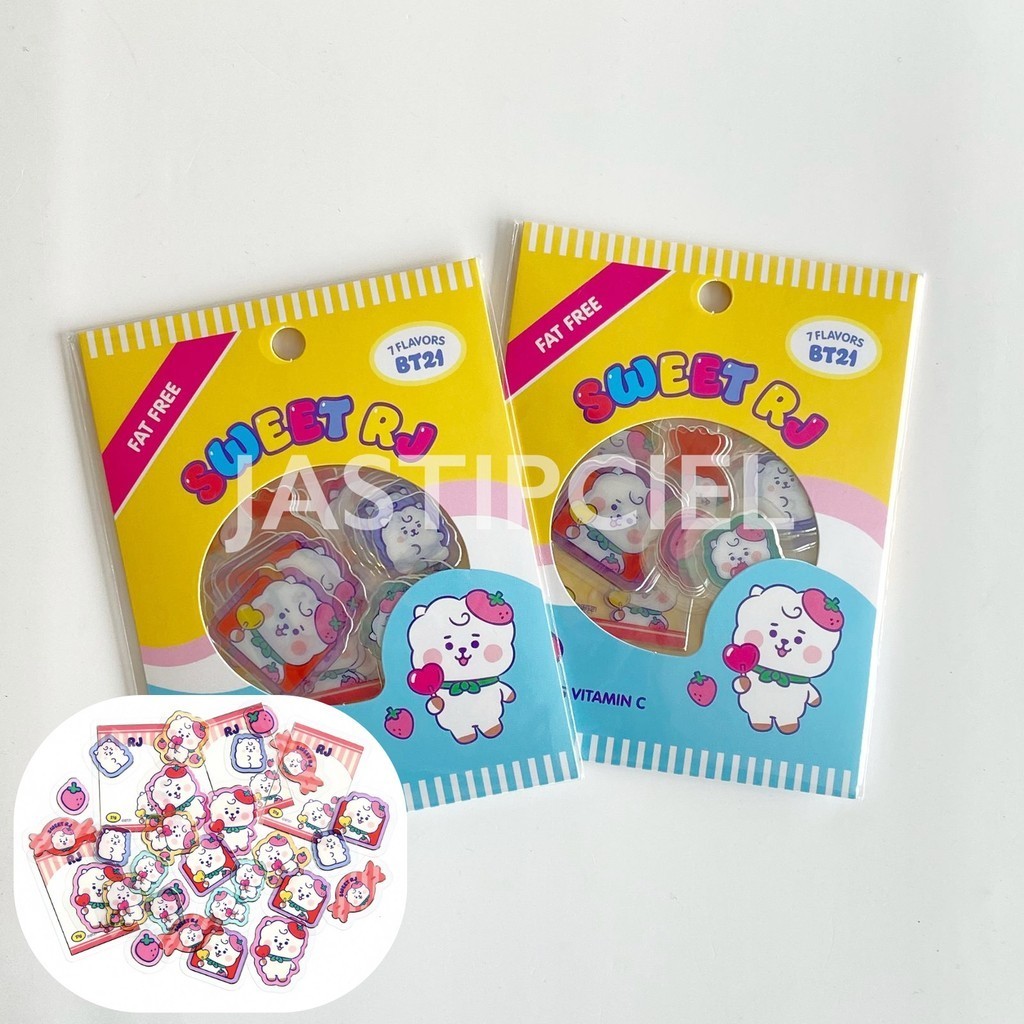 BT21 - 7 Flavors Stickers - RJ