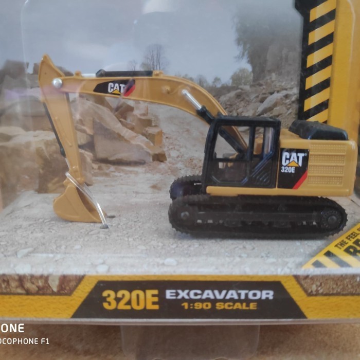 New[PROMO] Diecast Excavator CAT 320E scale 1:90