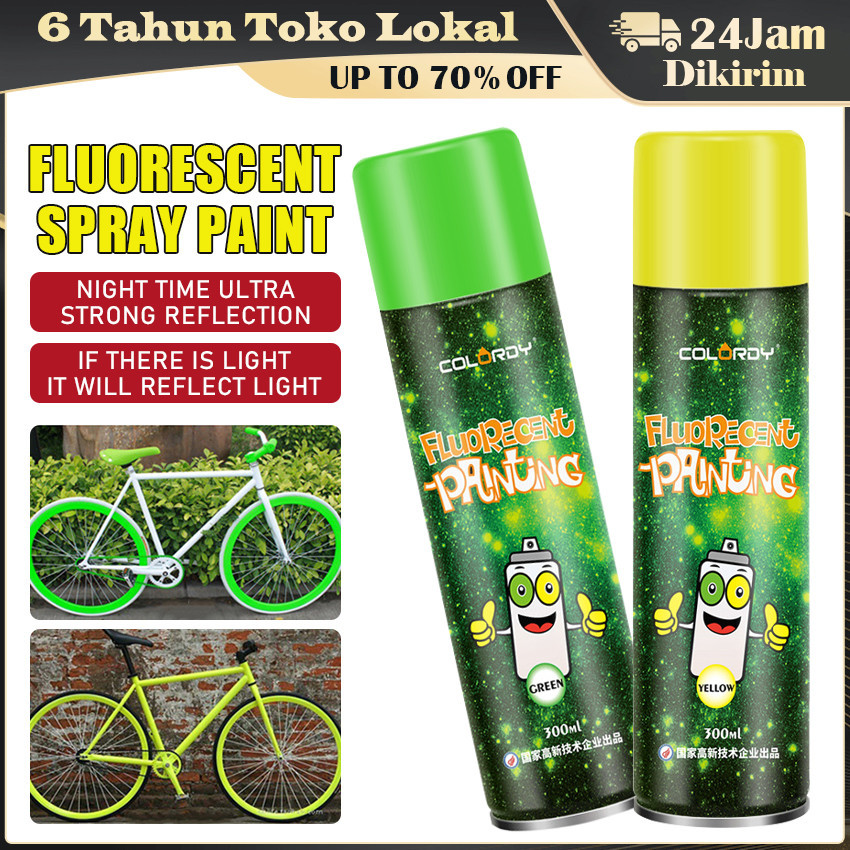 Cat Semprot pilox KINTA GLOW IN THE DARK pilok fosfor paint aerosol