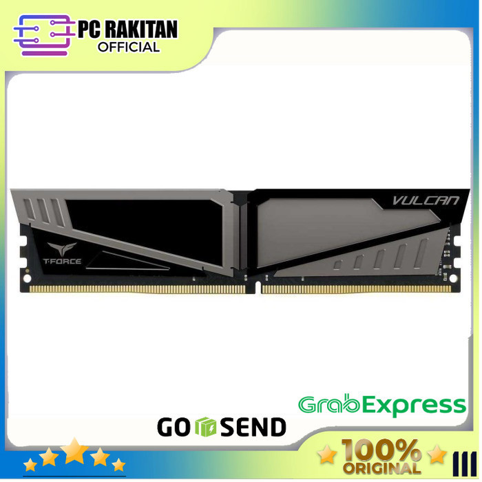 Ram Team T-Force Vulcan 4GB DDR4 2400Mhz Gray
