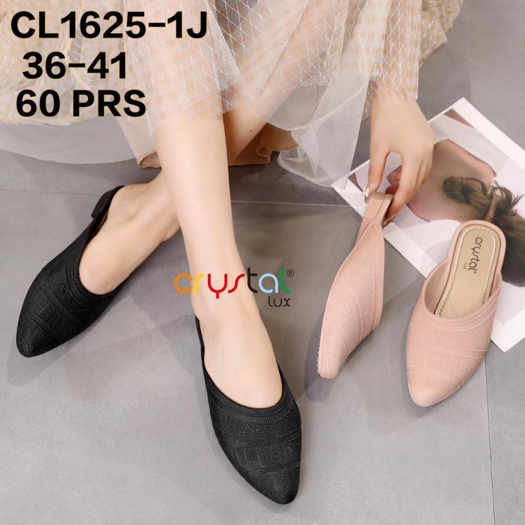 Mules On Wanita | Mu;es On Rajut Wanita | Flatshoes Rajut Wanita | Sepatu Selop Wanita Jelly Rajut |