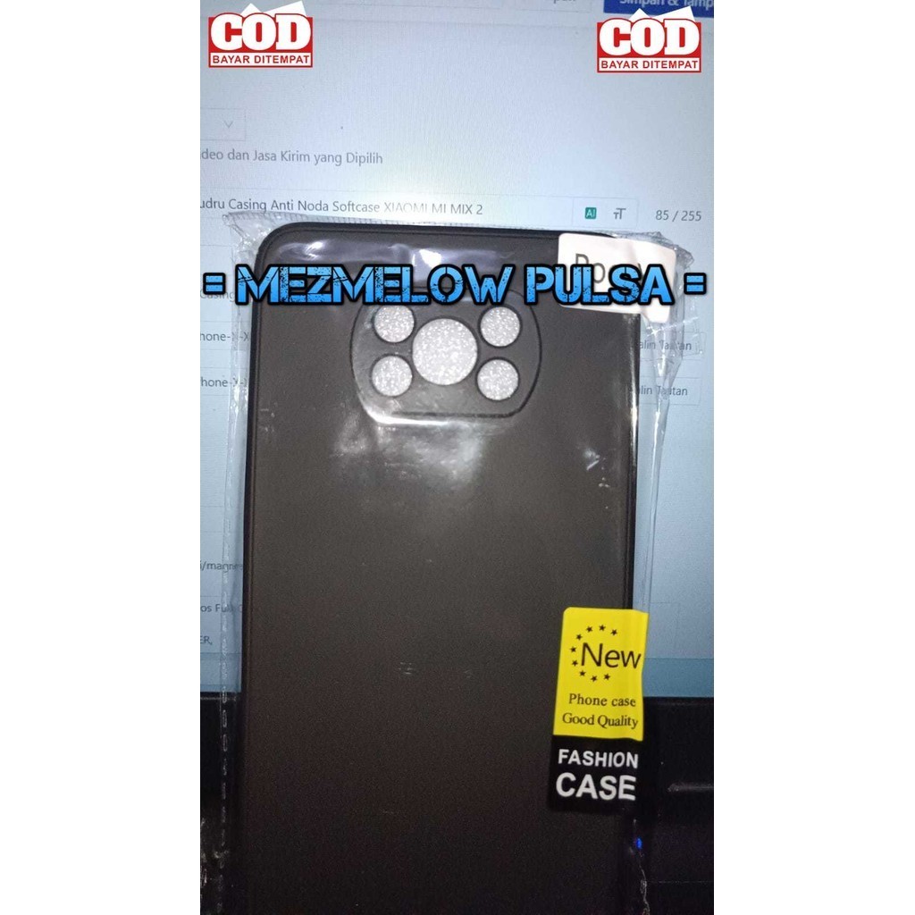Silicone Case Polos Cover Polos Bludru Casing Anti Noda Softcase XIAOMI POCO X3 NFC / POCO X3 PRO