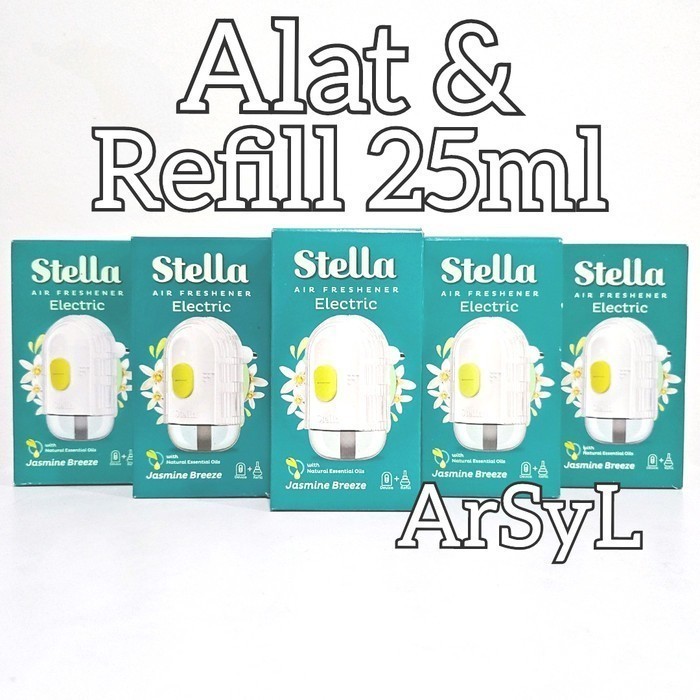 Stella Elektrik Alat Pengharum Pewangi Ruangan Otomatis - Jasmine Breeze
