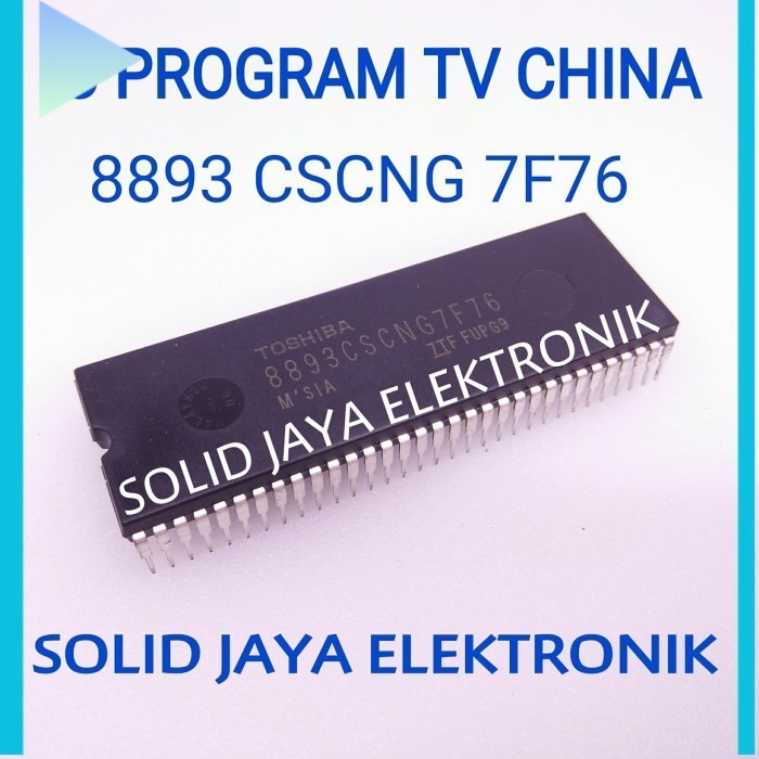 IC PROGRAM 8893CSCNG7F76 IC PROGRAM TV CHINA 8893 CSCNG 7F76 WCOM CINA