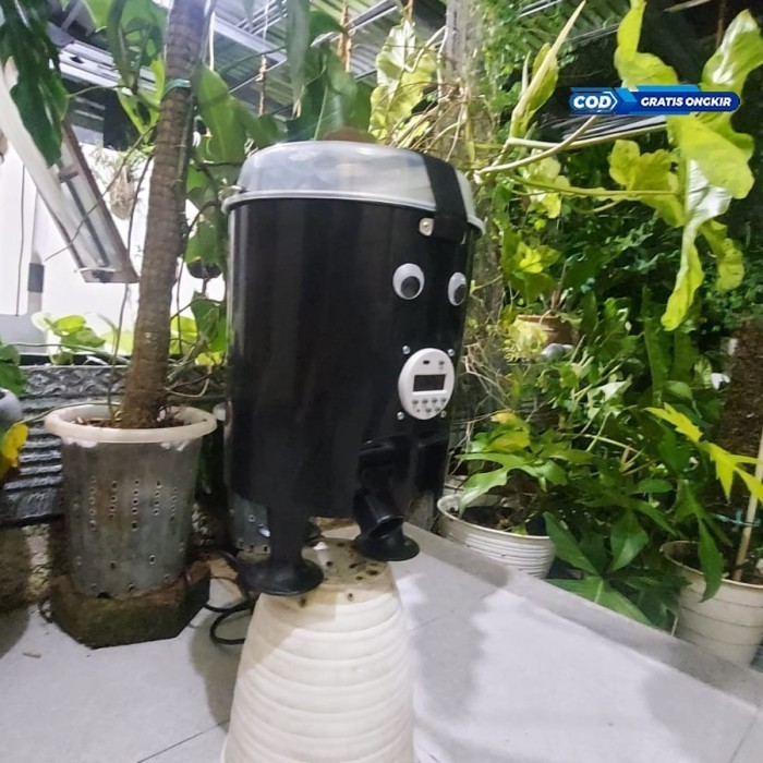 ✨TERMURAH✨ -auto feeder Mata tempat makan otomatis ikan.kucing .anjing dll - Timer menit