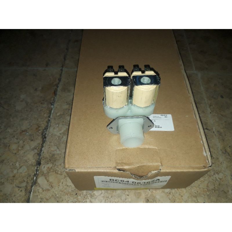 SELENOID/WATER INLET MESIN CUCI LG FRONT LOADING