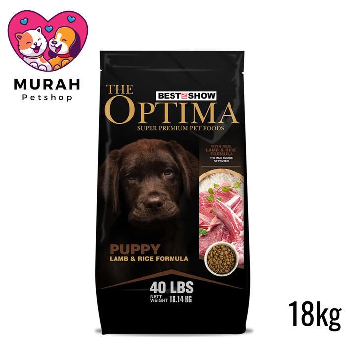 OPTIMA Puppy Lamb 18kg Makanan Kering Anak Anjing
