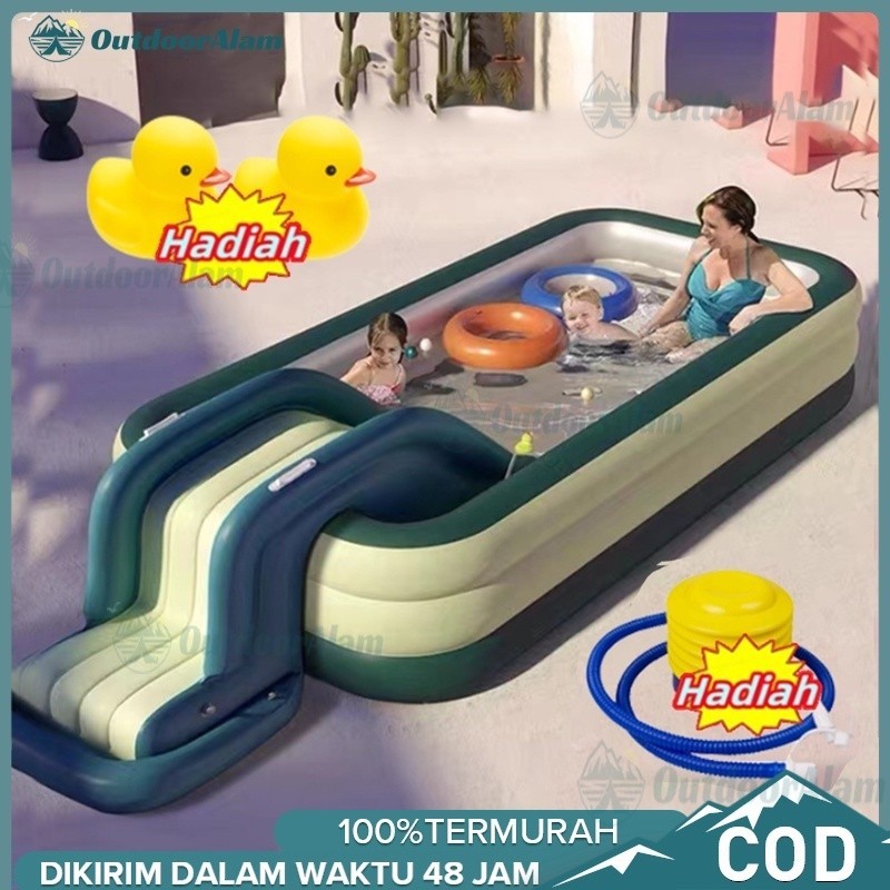 (gratis Pompa)  kolam renang anak free pompa Kolam Renang Anak Kolam Anak Murah Terbaru Kekinian Kol